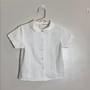 Baptism Children Size White Shirt